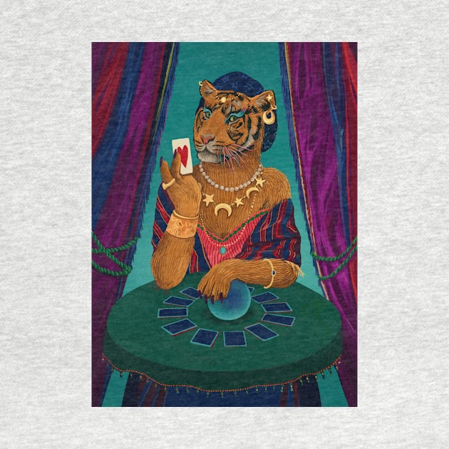 Tigress fortune teller by argiropulo